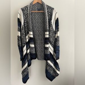 Khakis & co comfy cardigan flowy sweater medium